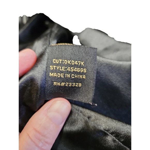 Kristen Blake Women's Black Wool Winter Coat Size 6 - Picture 5 of 9